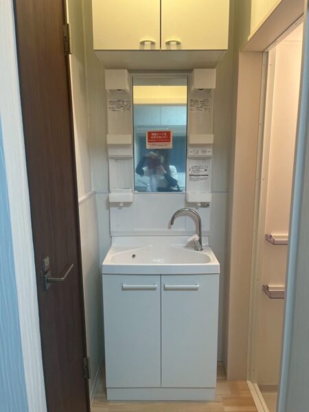 石田様邸　洗面化粧台after